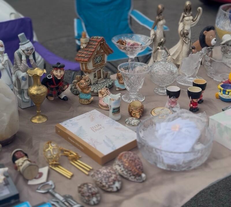 Car boot sale Sedgefield Racecourse